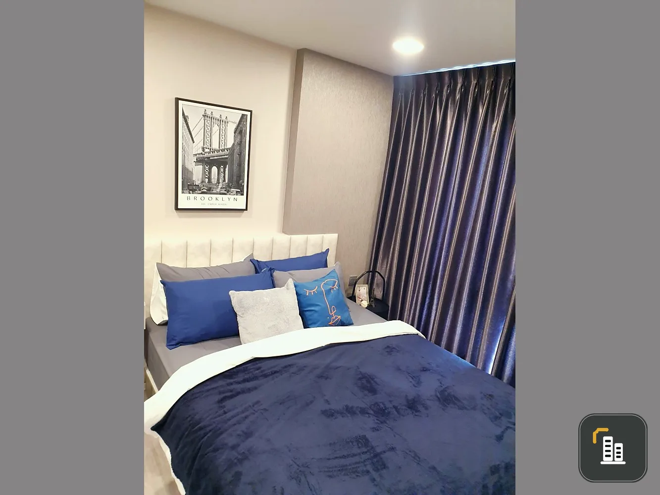 For rent, Kave Ava, 7th floor, pool view and garden view, beautiful room, fully furnished, ready to move in immediately, book now, don't wait.