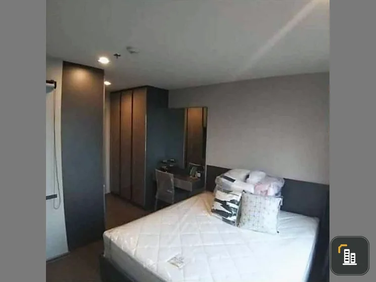 For rent or sale, Ideo Phahon-Chatuchak, 18th floor, north, Chatuchak garden view. good wallpaper wall First come first serve