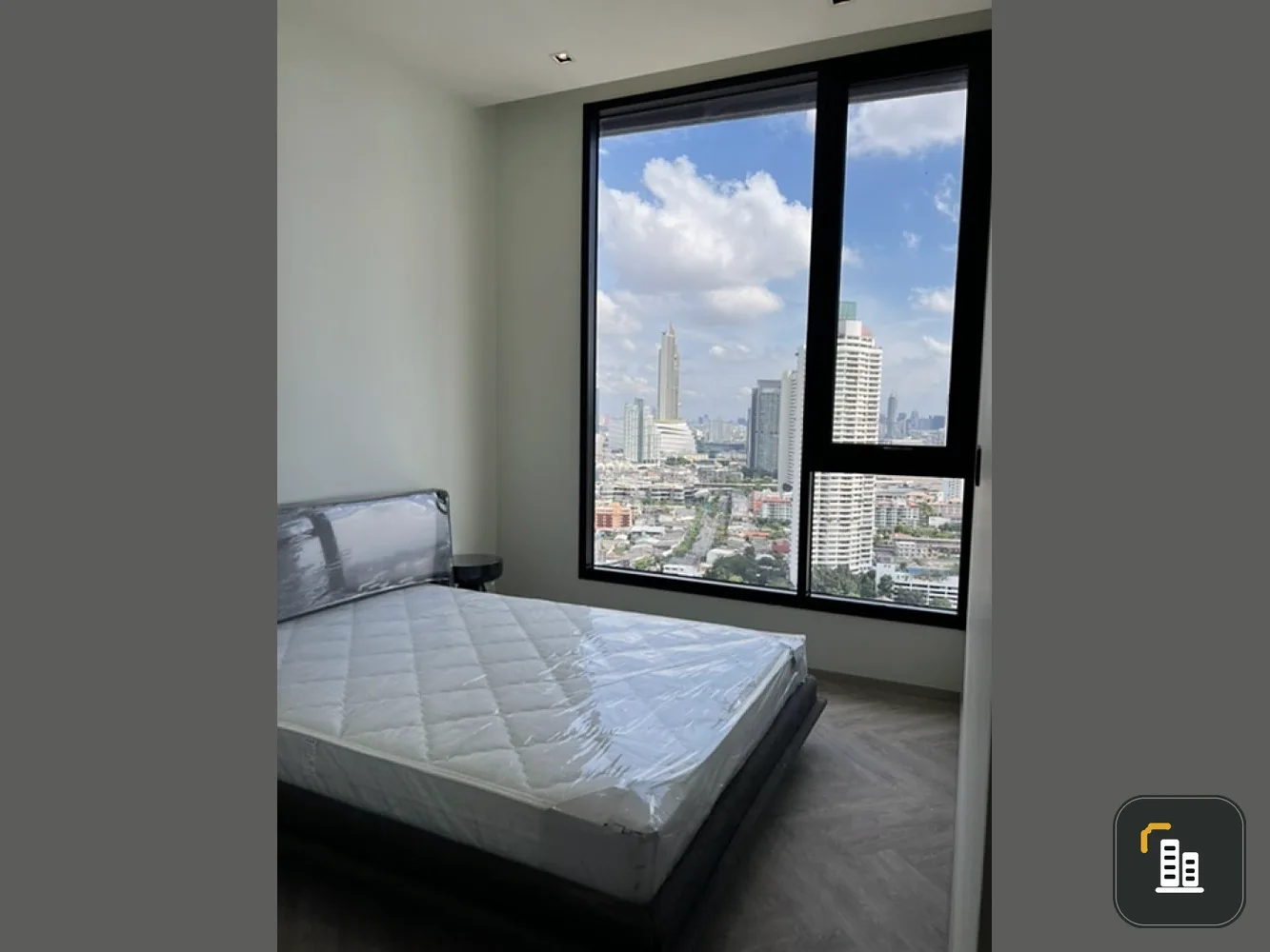 Condo for sale Chapter Charoennakorn-Riverside High floor, river view - cool north, not hot, very good weather, book now.