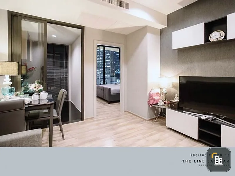 Rent/Sell Condo The Line Chatuchak-Mochit. beautiful garden view It's very worthwhile to go to this room!!!