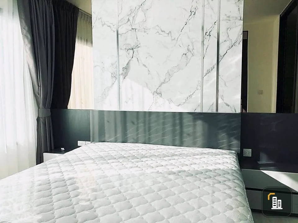 Sell/rent Life Asoke, 16th floor, full view, complete decoration room The room is proportional. Book first.