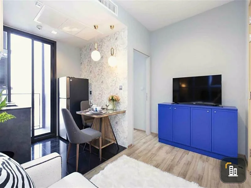 Sell/Rent The Line Chatuchak-Mochit, room size 27.07 sq.m., 18th floor, clear view, not hot room, must reserve!!