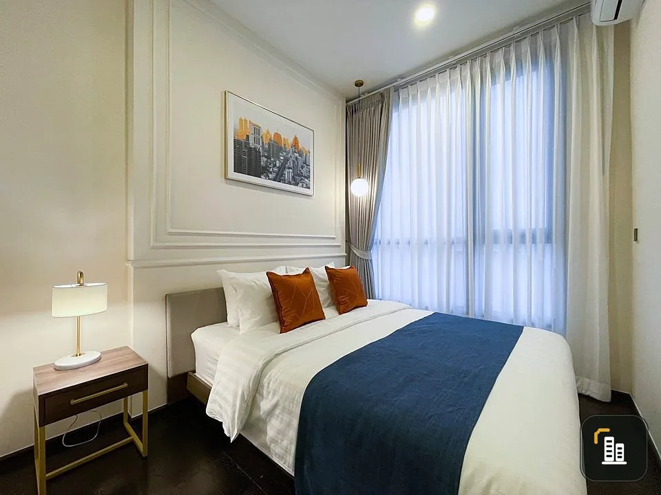 For rent, Park Origin Thonglor, nicely decorated room. wall covering the whole room So good, you can't reserve it anymore. Hurry up.