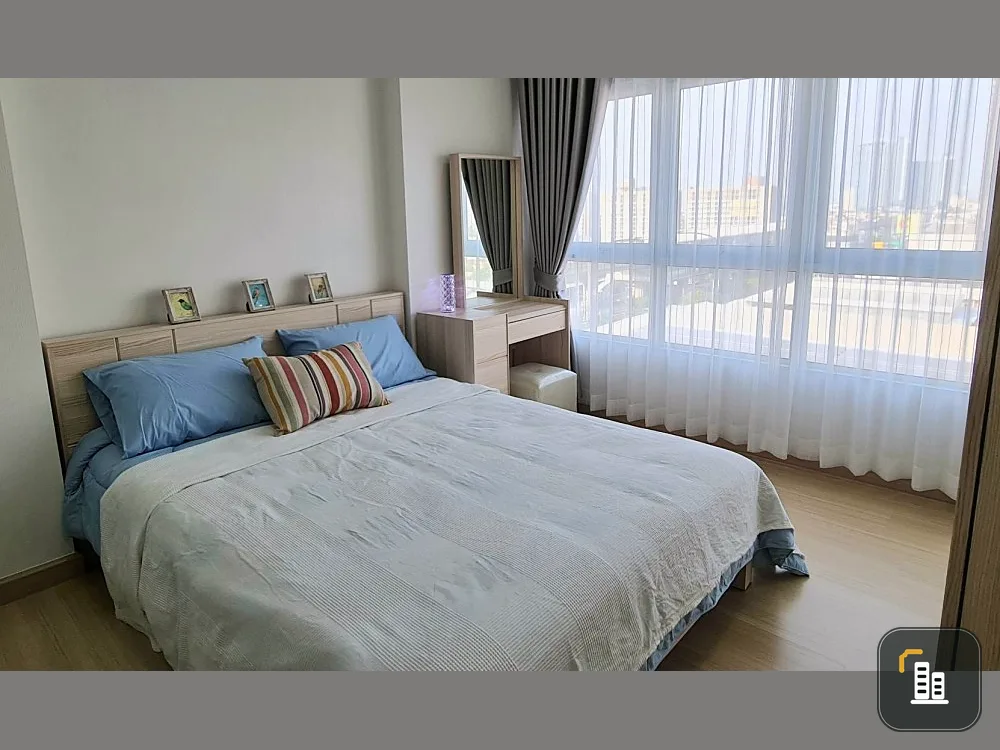 Condo for rent, Supalai Veranda, Sukhumvit 117, north balcony Fully furnished, convenient to travel, book now