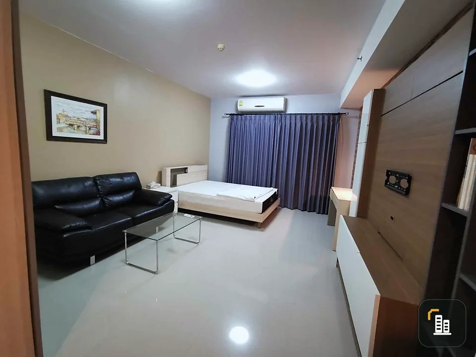 Condo for rent at Supalai River Resort, studio room, 26th floor, has a river view, so good you shouldn't miss it.