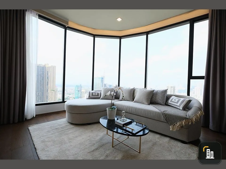 For rent condo Ideo Q Sukhumvit 36, corner room, fully-furniture, buildin style, decorated with real marble, book now