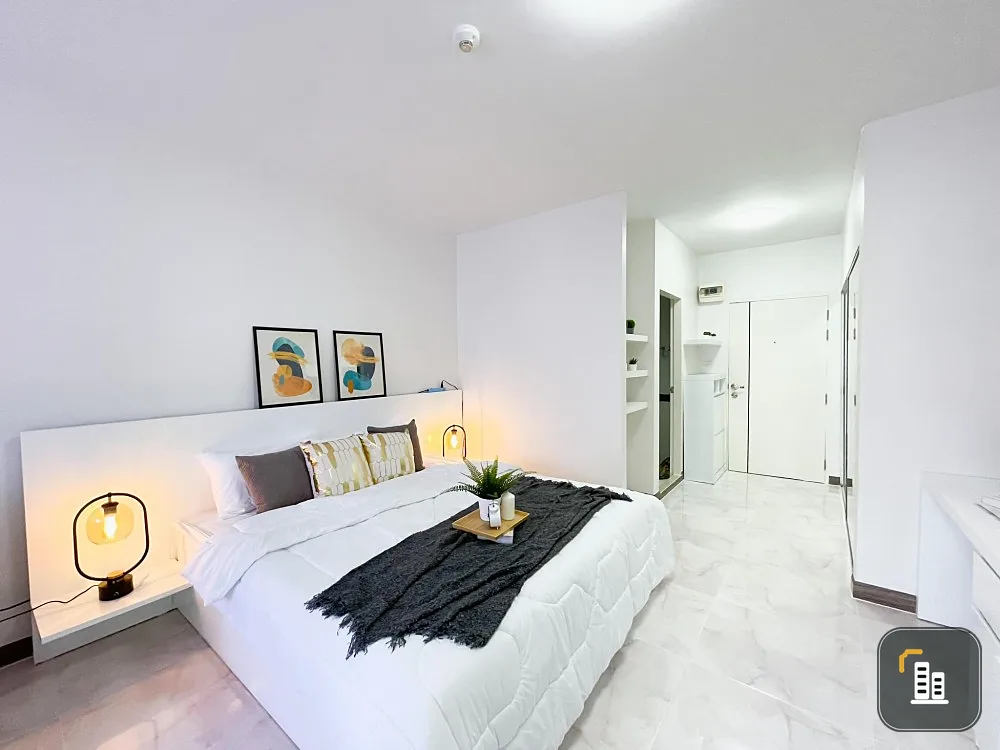 For sale, A Space Sukhumvit 77, 7th floor, Building B, fully furnished room, very inviting, buy now, guarantee that you will not be disappointed, book