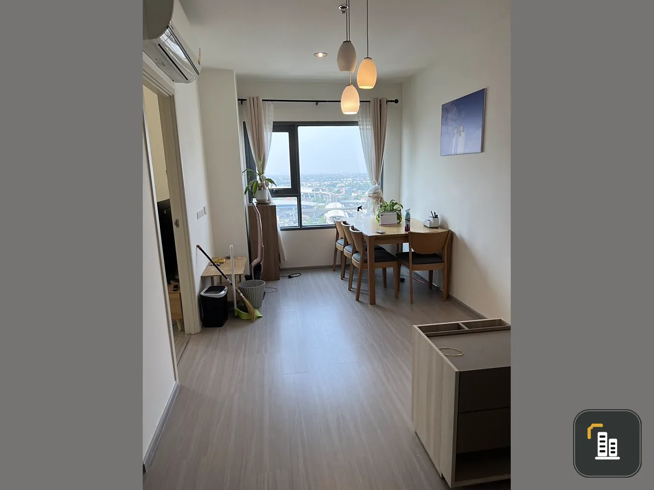 For sale, Aspire Sathorn-Ratchaphruek, high floor, beautiful view, nothing obscured, fully furnished, fully furnished. Hurry up to buy.