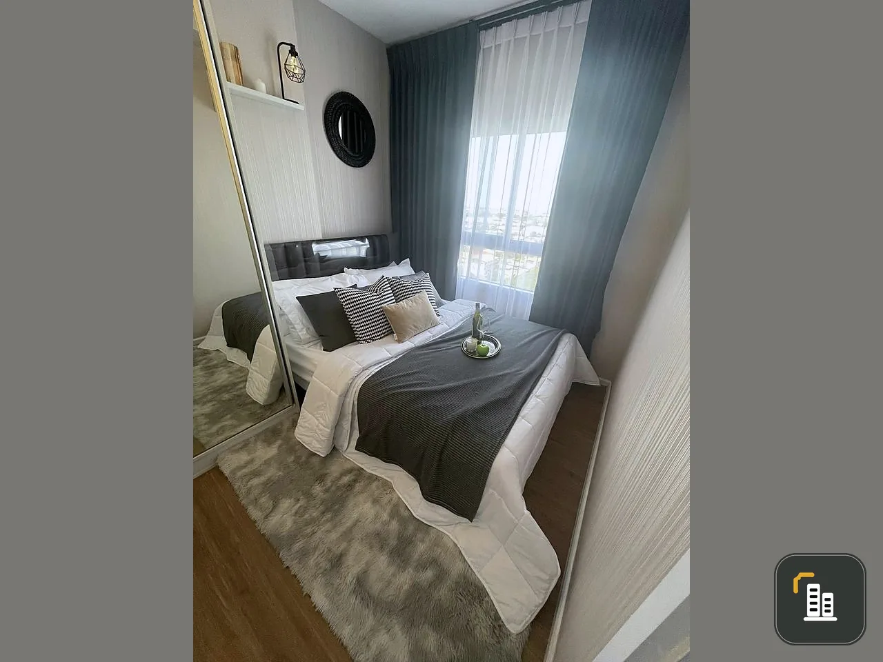 Selling Notting Hill, Sukhumvit-Praksa, corner room, very nice decoration The view is clear and airy. Affordable price. Book now.
