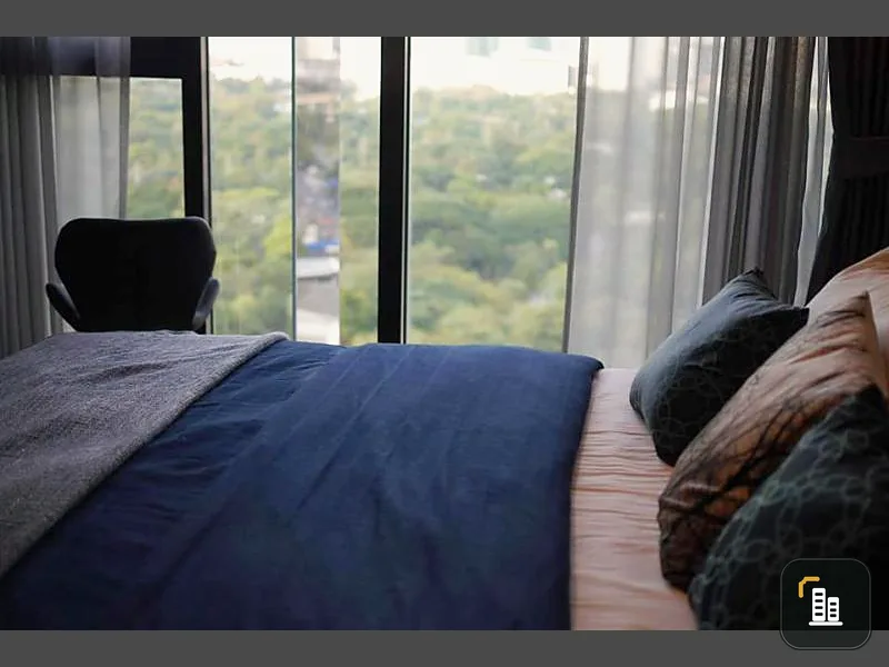 For rent/sell urgently** The Line Chatuchak-Mochit The most beautiful garden view Already very satisfied with this room. Book now!!