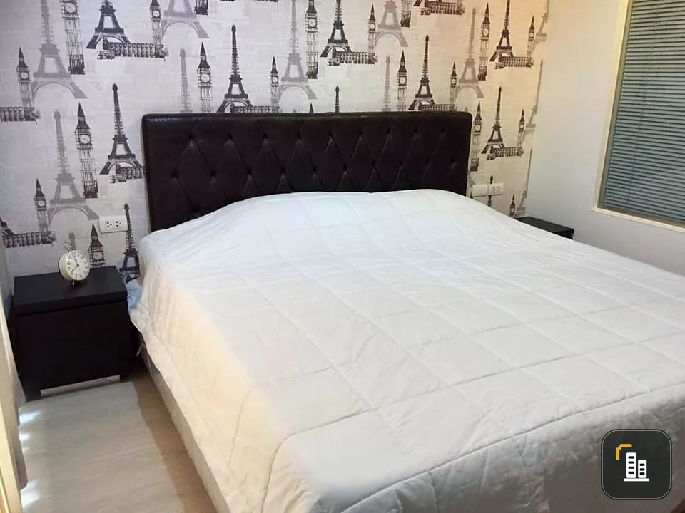 For rent, Rhythm Sukhumvit 44/1, 15th floor, open view, airy, fully furnished, very nice, say you can't miss it.