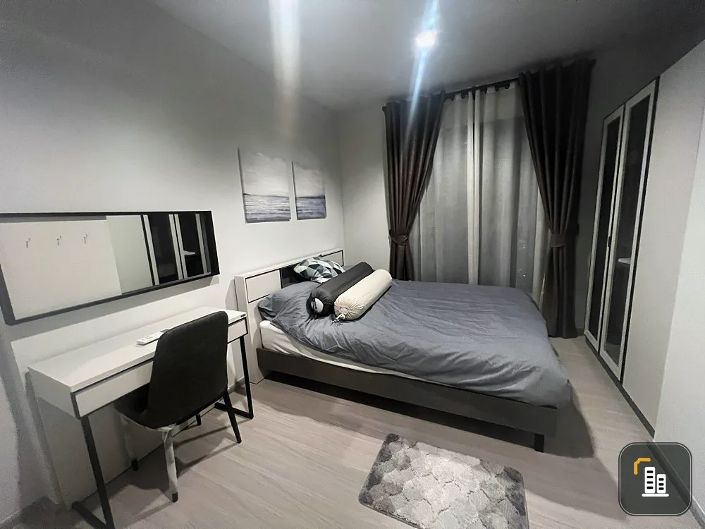 Condo for rent, Life Asoke Rama 9, nice room, modern style, fully furnished, thick and soft sofa, good price, hurry to book