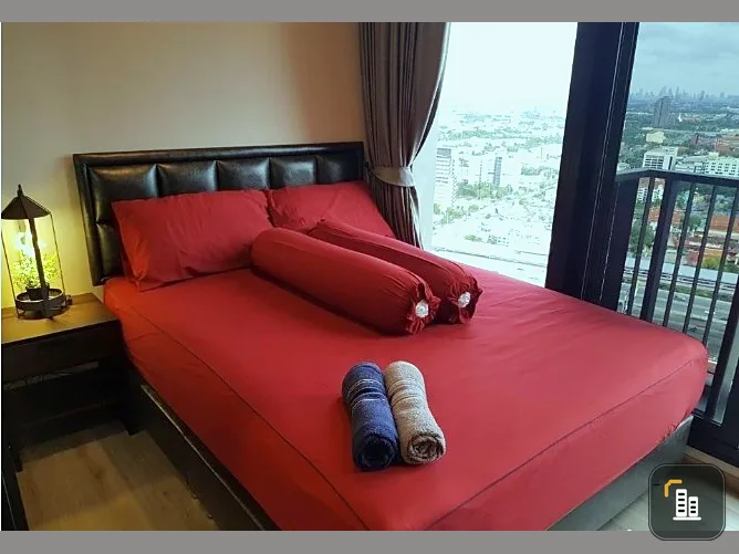 Condo for rent, The Politan Riff, fully furnished, ready to move in, Chao Phraya River view, book now