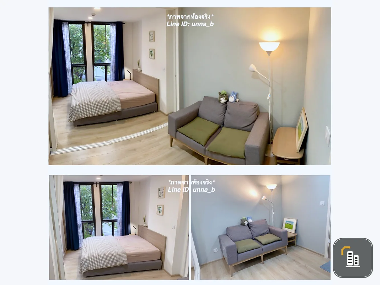 Sell Chambers Onnut Station, 2nd floor, fully furnished room Ready to move in immediately. Buy now. Don't wait. Hurry up.
