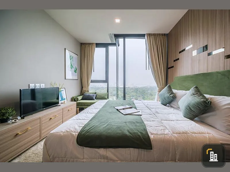 Selling The Line Jatujak, very beautiful room, can't take it anymore, good location, near BTS, MRT Chatuchak, very convenient, worth the investment