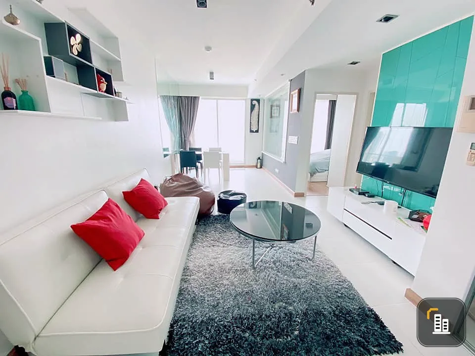 Condo for rent, Supalai River Place, beautiful room, spacious size, fully furnished, high floor, river view, great price, hurry to book