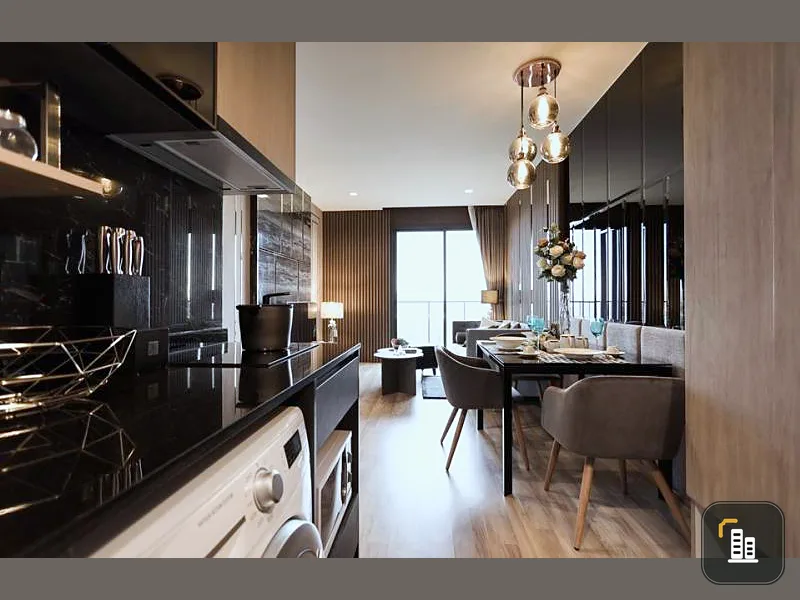 Selling The Line Chatuchak-Mochit, 2 bedrooms, luxuriously decorated, fully furnished, ready to move in. Very worthwhile investment. If interested, hurry up.