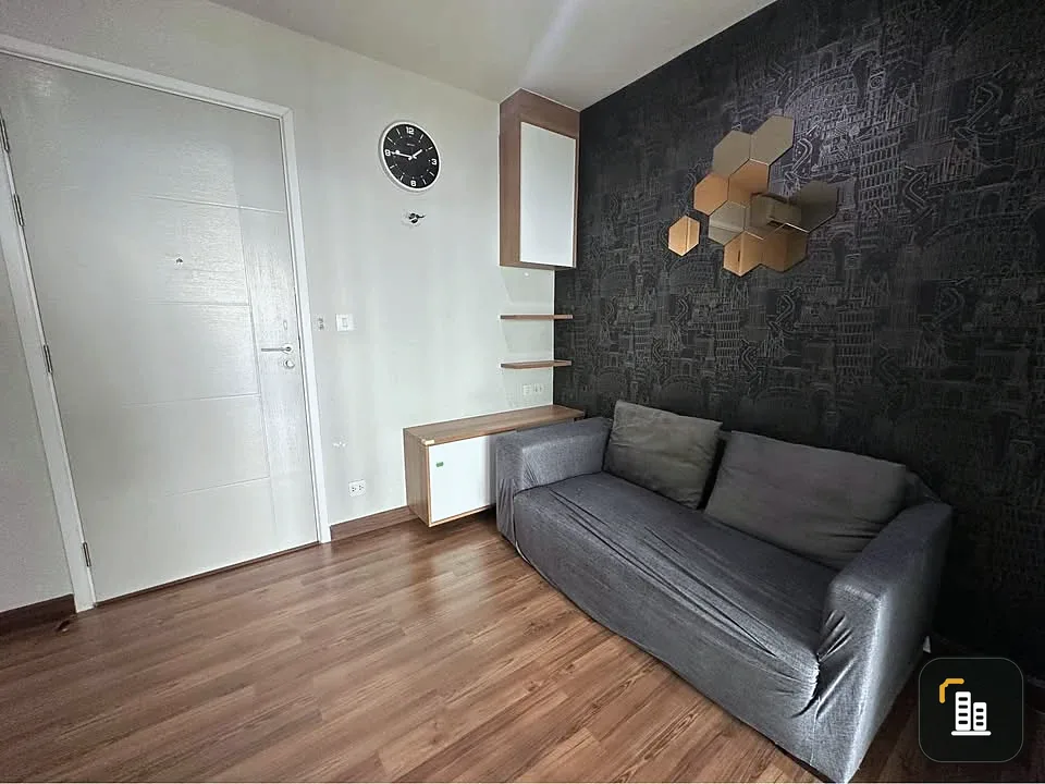 Condo for sale, Centric Tiwanon Station, 1 bedroom, 1 bathroom, fully furnished, complete with appliances, reserve now.
