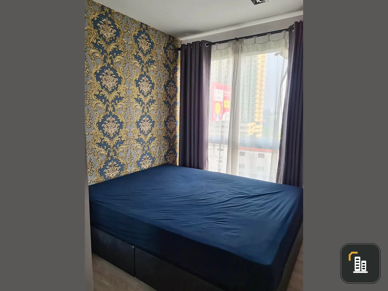 Rent Metro Luxe Kaset, 1 bedroom, 1 bathroom, fully furnished Great wallpaper, book now.