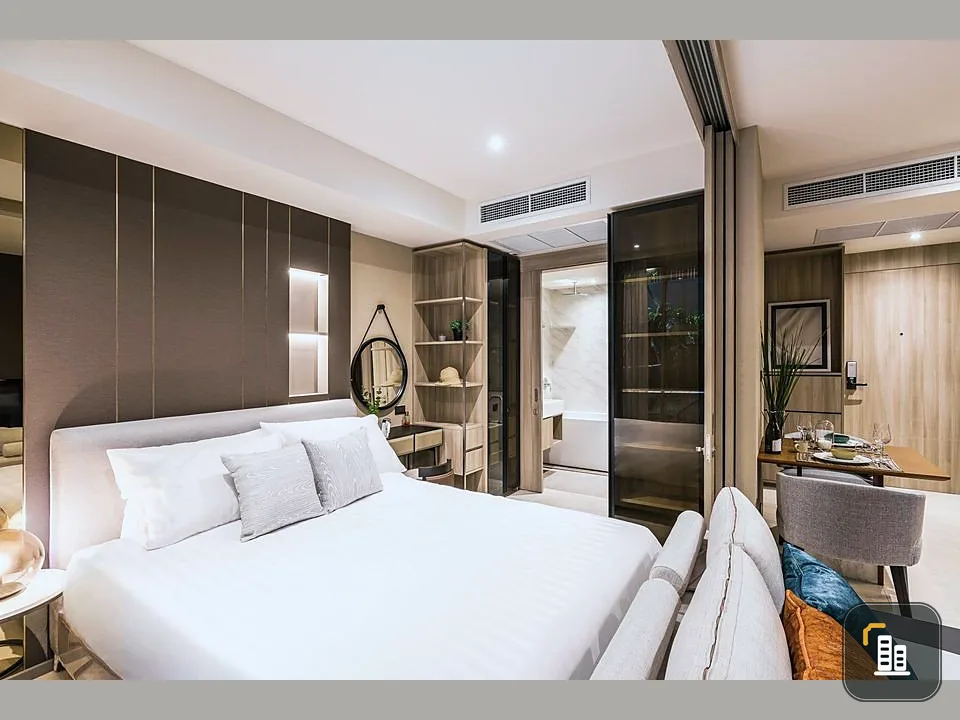 Fynn Sukhumvit 31 condo for sale, beautifully decorated room, elegant style Good built-in furniture, great price, hurry up and book now.