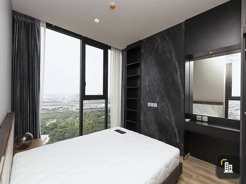 For rent, The Line Jatujak, 2 bedrooms, very nicely decorated, fully furnished, near BTS, MRT, very convenient. If interested, hurry up.
