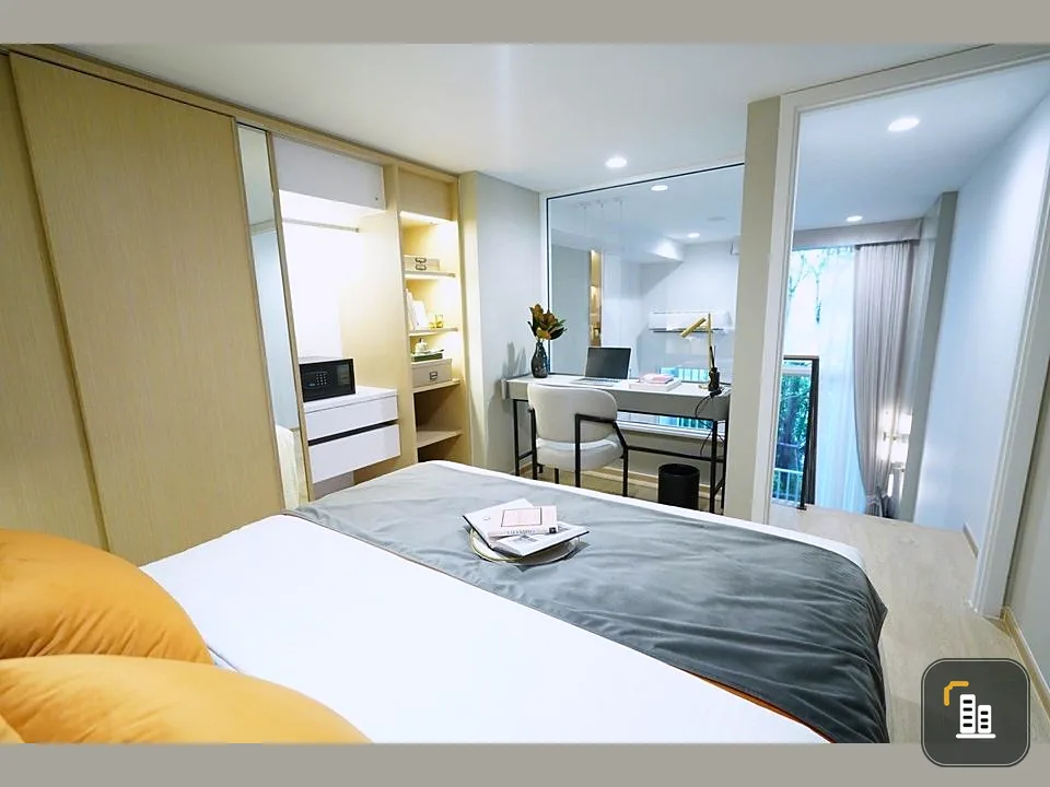 For sale, Culture Chula, 1 bedroom, unblocked view, nice room, good room position Hurry up to reserve before it's gone.