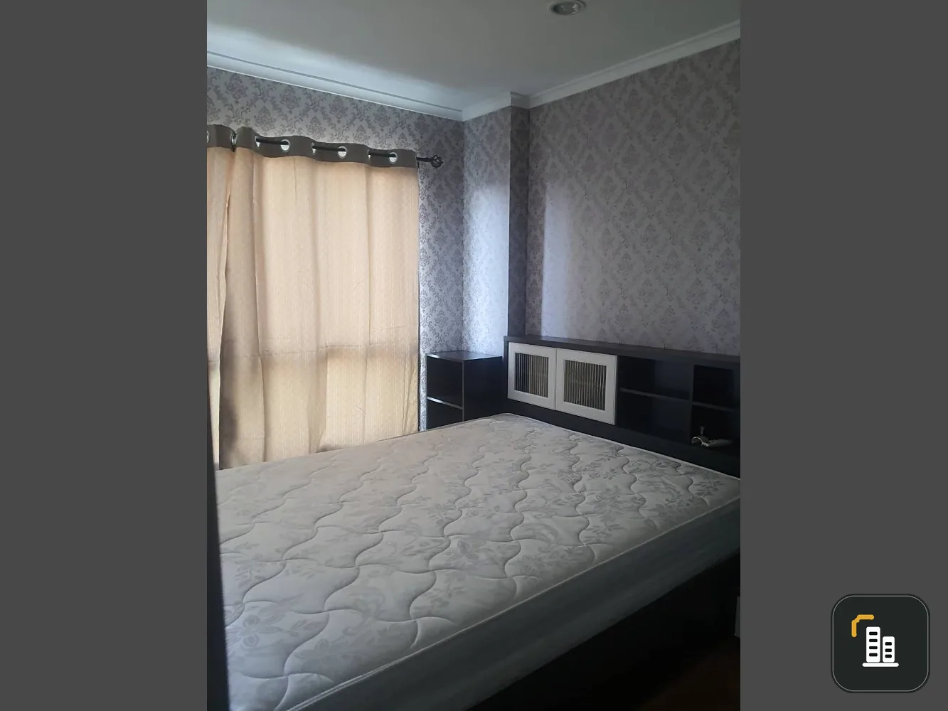 For sale, Lumpini Place Ratchayothin, good wallpaper for the whole room Separation of the room Reserve quickly.
