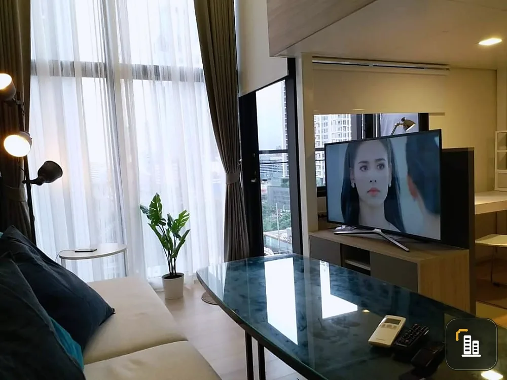 Condo for rent, Chewathai Residence Asoke, ready to move in Fully furnished, convenient to travel, hurry to book