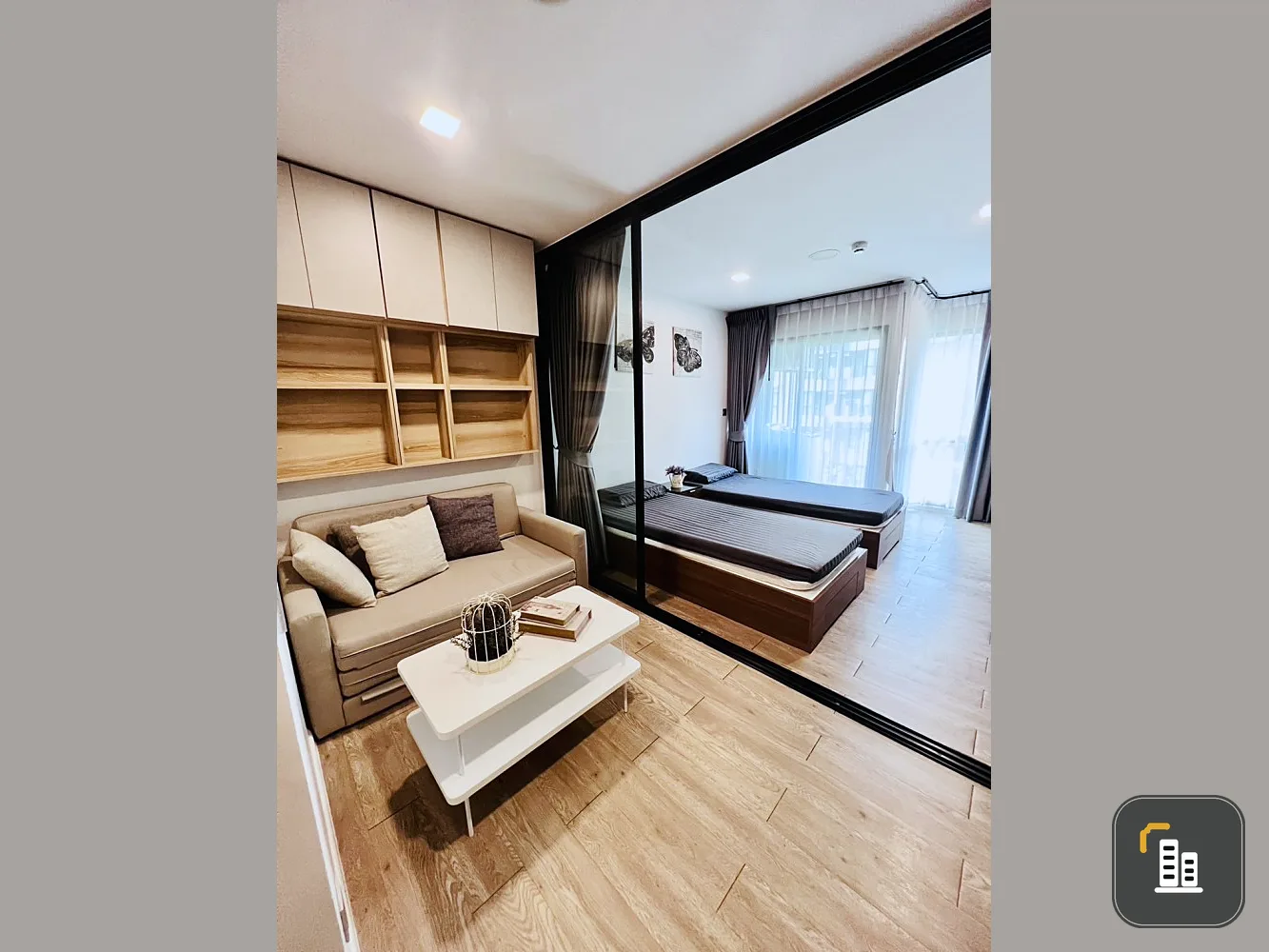 Sell, rent, Cave Town Space, 4th floor, garden view, well decorated room Ready to move in. Hurry up before it's gone.
