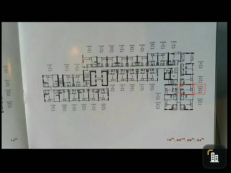 Selling down payment at par. The Line Phaholyothin-Pradipat, high price. Look good, book quickly!!