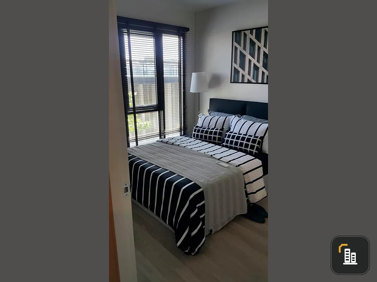 Condo for sale, Centric Ratchada-Huay Kwang, 6th floor, pool view, fully furnished room It's worth buying anyway. Book now.