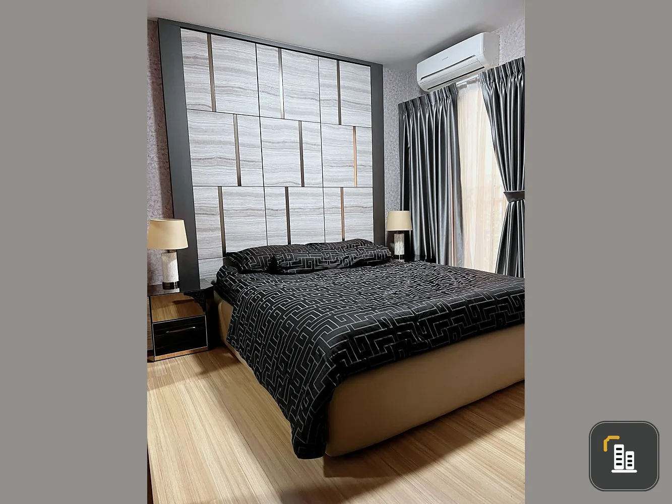Plum Condo Chaengwattana for sale, Funiture Build in, super bang, the whole room, carry the bag, ready to move in, book now.