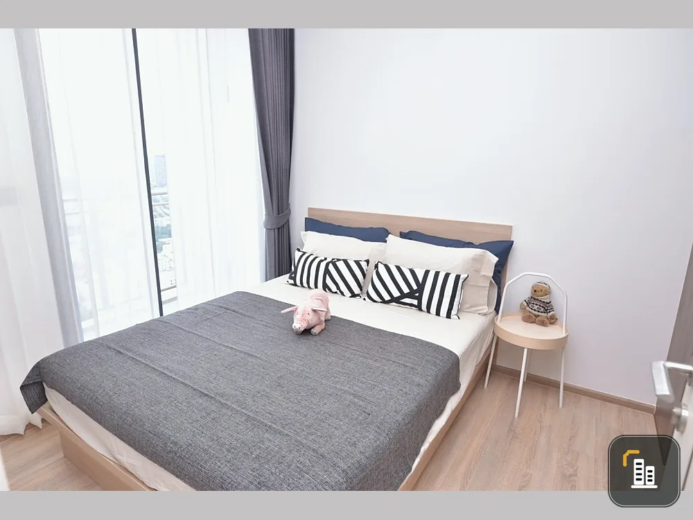 Condo for rent The Line Phahon-Pradipat View north of Chatuchak Park, beautifully decorated, fully furnished.
