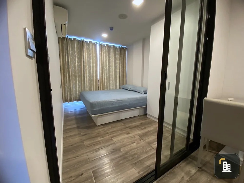 For sale, rent, Atmoz Chaengwattana, separating the rooms perfectly Clear, airy view. Book now. Don't miss it.