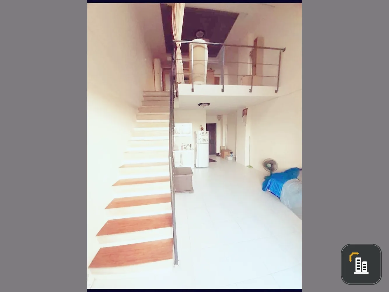 Condo for sale, Champs Elysees Tiwanon, DUPLEX room, extremely wide, convenient to travel, do not miss a reservation.