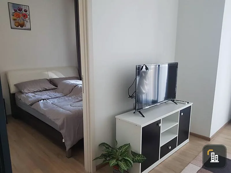 For sale, for rent!! Condo The Line Phahon-Pradipat, 12th floor, Building A, beautifully decorated room, bright and comfortable tones, don't miss it!!