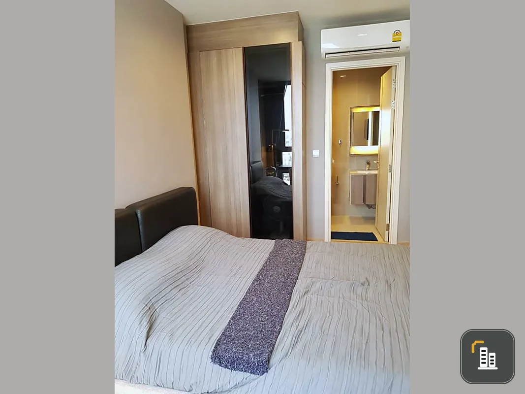 Condo for rent, The Line Phahon - Pradipat, 1 bedroom, fully furnished, ready to move in Awesome pool view at an affordable price.