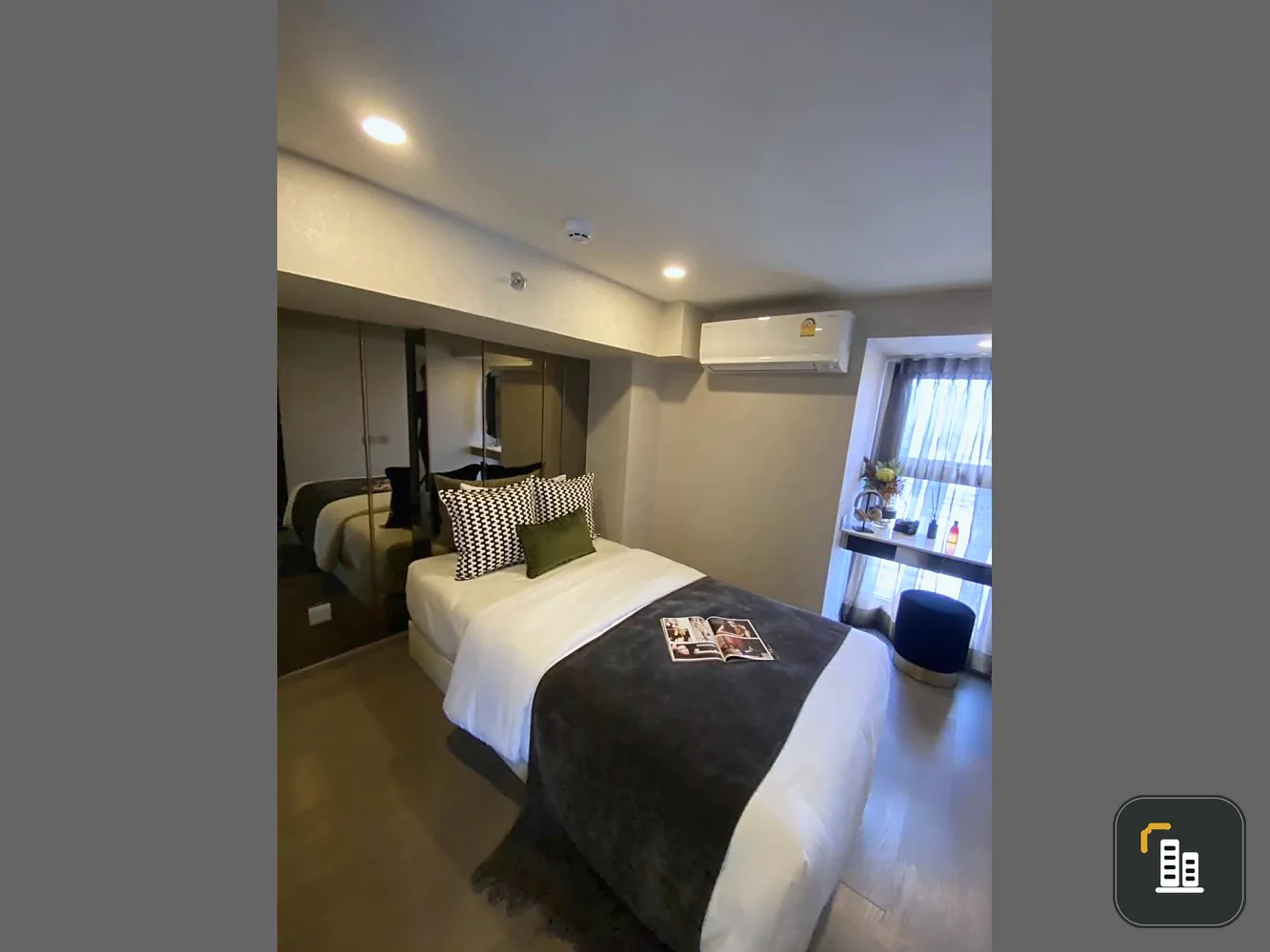 Down payment sale, Park Origin Ratchathewi 1 Bedroom plus Duplex, 19th floor, high view, hurry to reserve it.