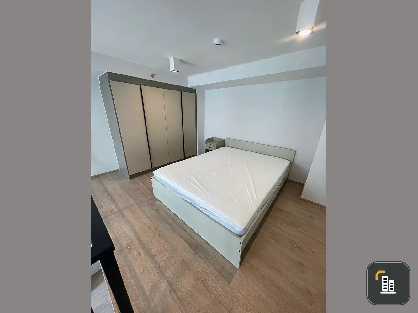 Condo for rent, Ideo rama 9 - asoke, duplex room has two floors, high ceiling, airy and comfortable. Good like this, don't miss it.