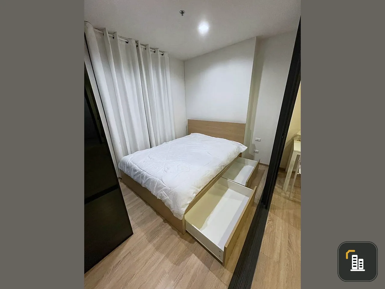 Condo for rent THE BASE GARDEN-Rama 9 dressing room ready complete facilities Reserve before you miss it.