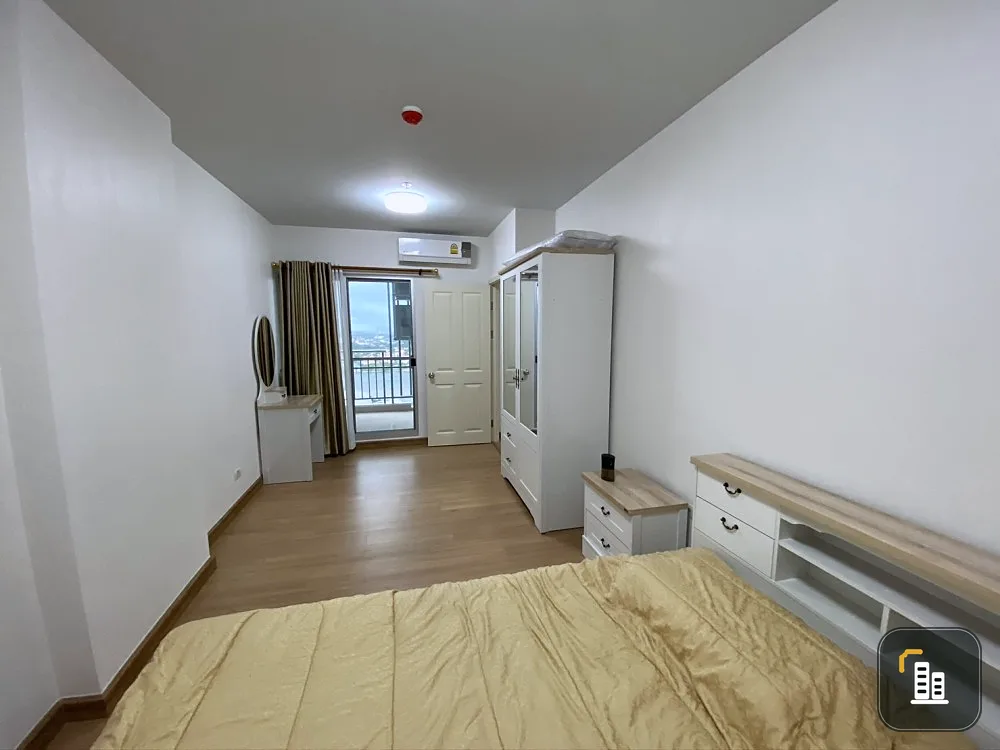 Condo for rent, Supalai City Resort, Phranangklao Station - Chao Phraya, new condition room, fully furnished, ready to move in