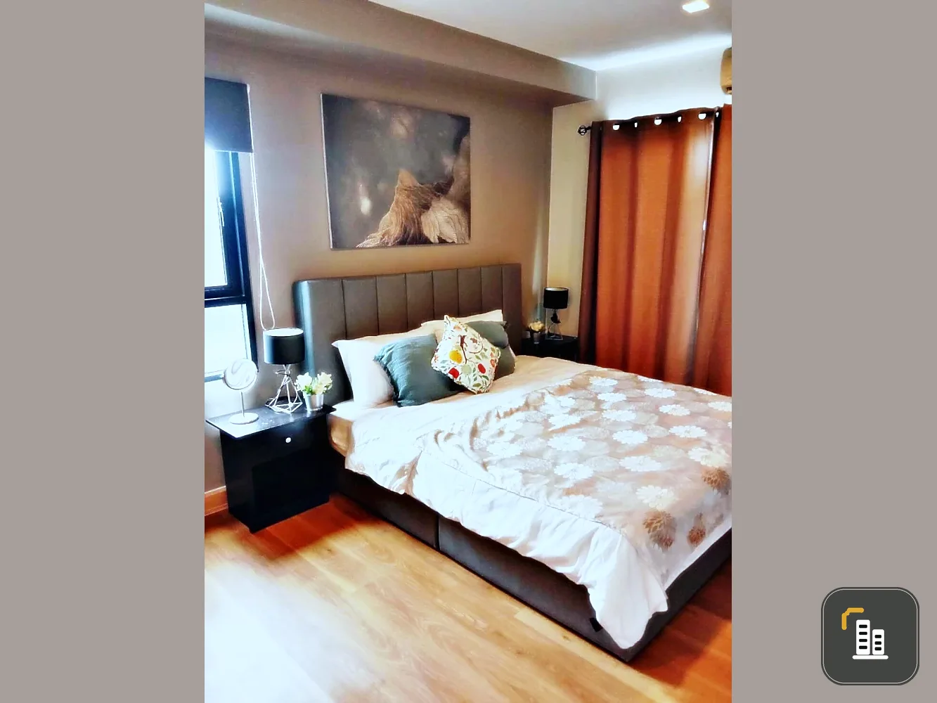 For rent!! Condo The Seed Minggle Sathorn-Suanplu 22nd floor, Mahanakhon building view, everything is complete in one place, don't miss it!!