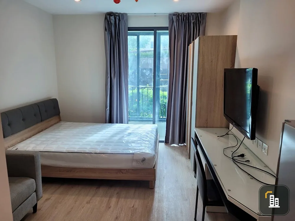 Urgent sale!! Condo Ideo Q Chula-Samyan, garden view, beautiful room, good price. Convenient transportation, close to the BTS, hurry and reserve now!!