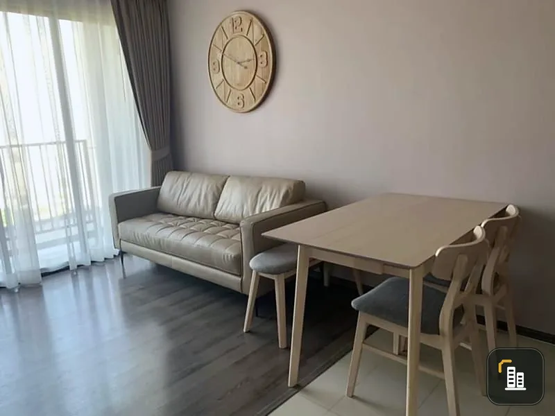 Condo for sale, rent, The Base Park West, high floor, beautiful view, Habito view, can see the riverbank and very beautiful city view.