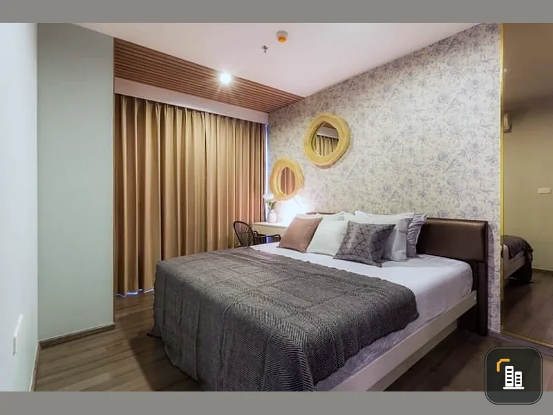 Condo for sale, rent, The Base Park West, corner room, new furniture Everything is new, don't wait.