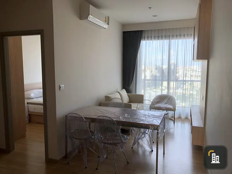 M Chatuchak for sale, 2 bedrooms, well decorated, fully furnished, can see the city view, see the night lights, if interested, don't miss it.