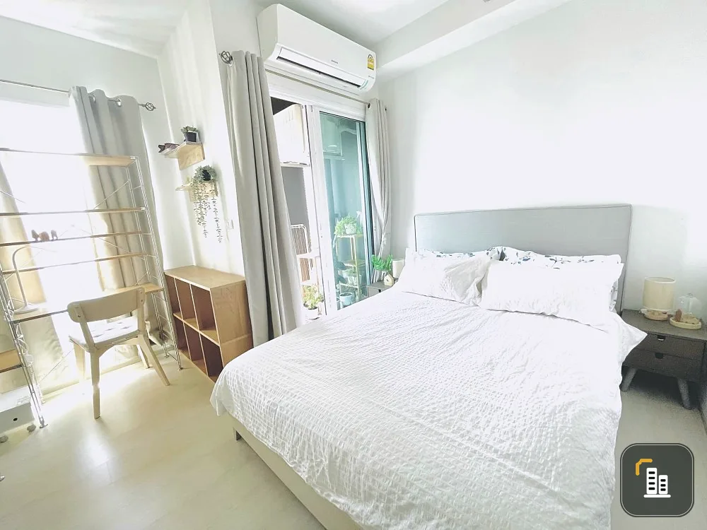 Sell Chapter One Eco Ratchada-Huai Khwang, corner room, Mugina style, very good value, not booking is considered very missed.