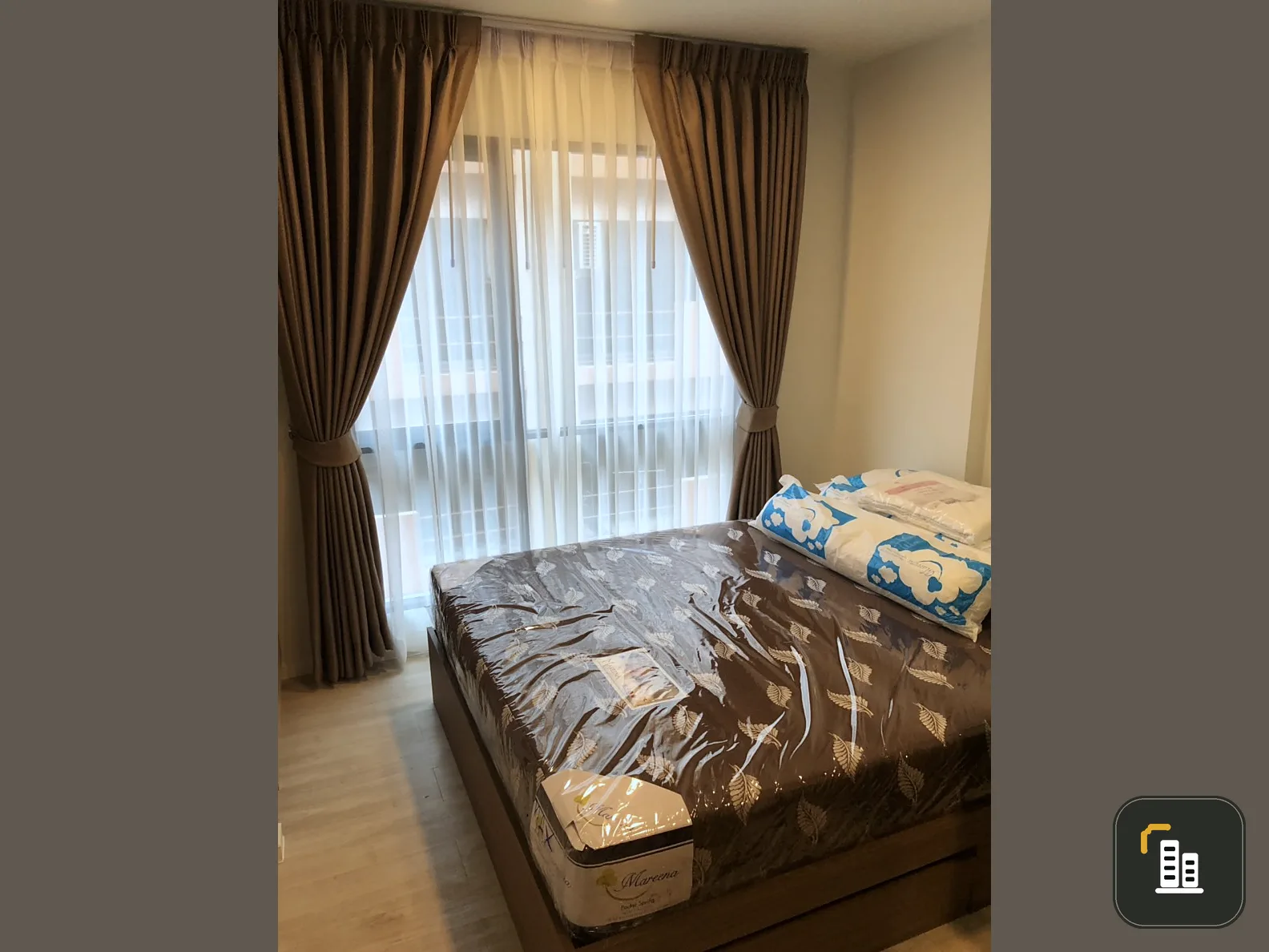 New arrival, 1 bedroom room, same building as swimming pool, Building B, 4th floor, most convenient, ready to move in, new room, new furniture
