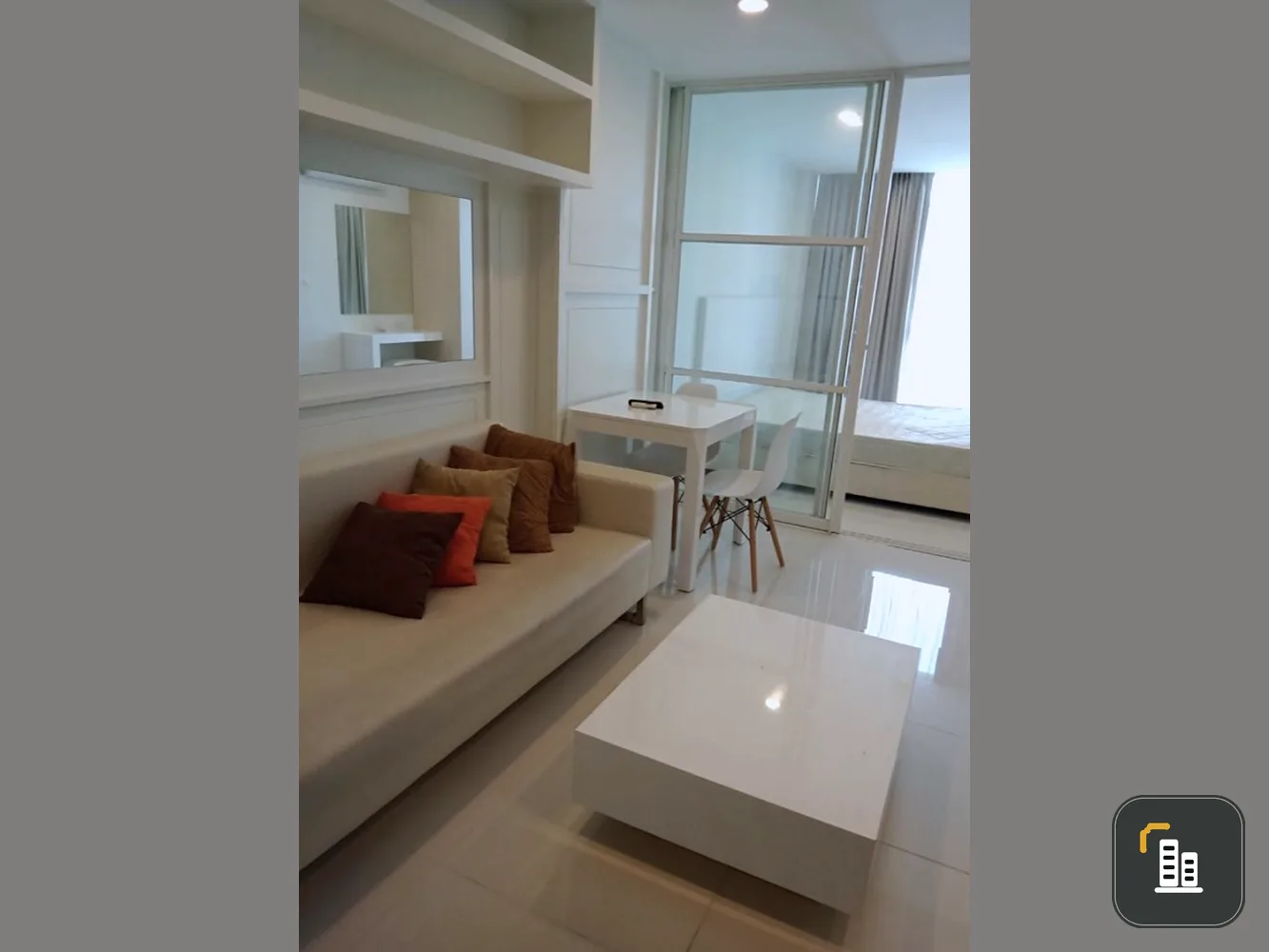 Condo for sale, Elements Srinakarin, garden view, ready to move in room Fully furnished, convenient transportation