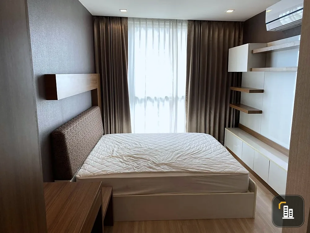 Condo for rent, Skywalk and Wellz Residence, ready to move in room, high floor, good view, cheap price, reserved before you miss it